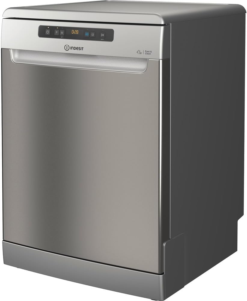 Indesit 3C23 Lave-vaisselle, 10 cm, 60cm, 14 couverts, 10cm, DFO 3C23 AX, pose libre