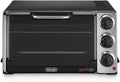 Mini four, 1300 W, réglable, De'Longhi, EO20792, 7 fonctions, 200 °C, EO20792 Four électrique, 20 litres, 7 fonctions de cuisson, noir