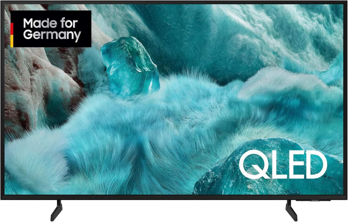 Téléviseur Samsung Q7F2, télécommande, 108 cm, Points Quantum pour Couleurs réelles, Mise à l'échelle 4K, 4K UHD, processeur Q4 AI, QLED, Vision