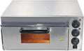 QFGain Four à pizza, pour La Maison, 40 Cm, acier inoxydable, 16 Pouces, 3000 W, Four éLectrique De Comptoir 3000 W SingleLayer