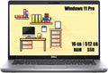 Ordinateur portable, i5-10310U, Amazon Renewed, Intel Core i5-10310U, 16 Go de RAM, SSD 512 Go, Windows 11 Pro, clavier QWERTY américain