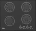 Plaque de cuisson Corbero CPG406N, 60 cm, verre, 2 700 W, 130 mm, 4 zones, 7, 2 kW, 4 brûleurs