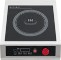 Plaque de cuisson awolsrgiop, éclairage LED, 10 Niveaux, acier inoxydable, 3500W, 75kg, Professional Plaque Induction 3500W, réglable