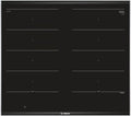 Plaque de cuisson Bosch PXX675DC1E, acier inoxydable, 60, 6 × 52, 7 × 5, 1 cm, 60, 6 cm, 56 cm, 52, 7 cm, 50 cm, 7400 W, 240 V, 60 Hz, Noir, minuterie