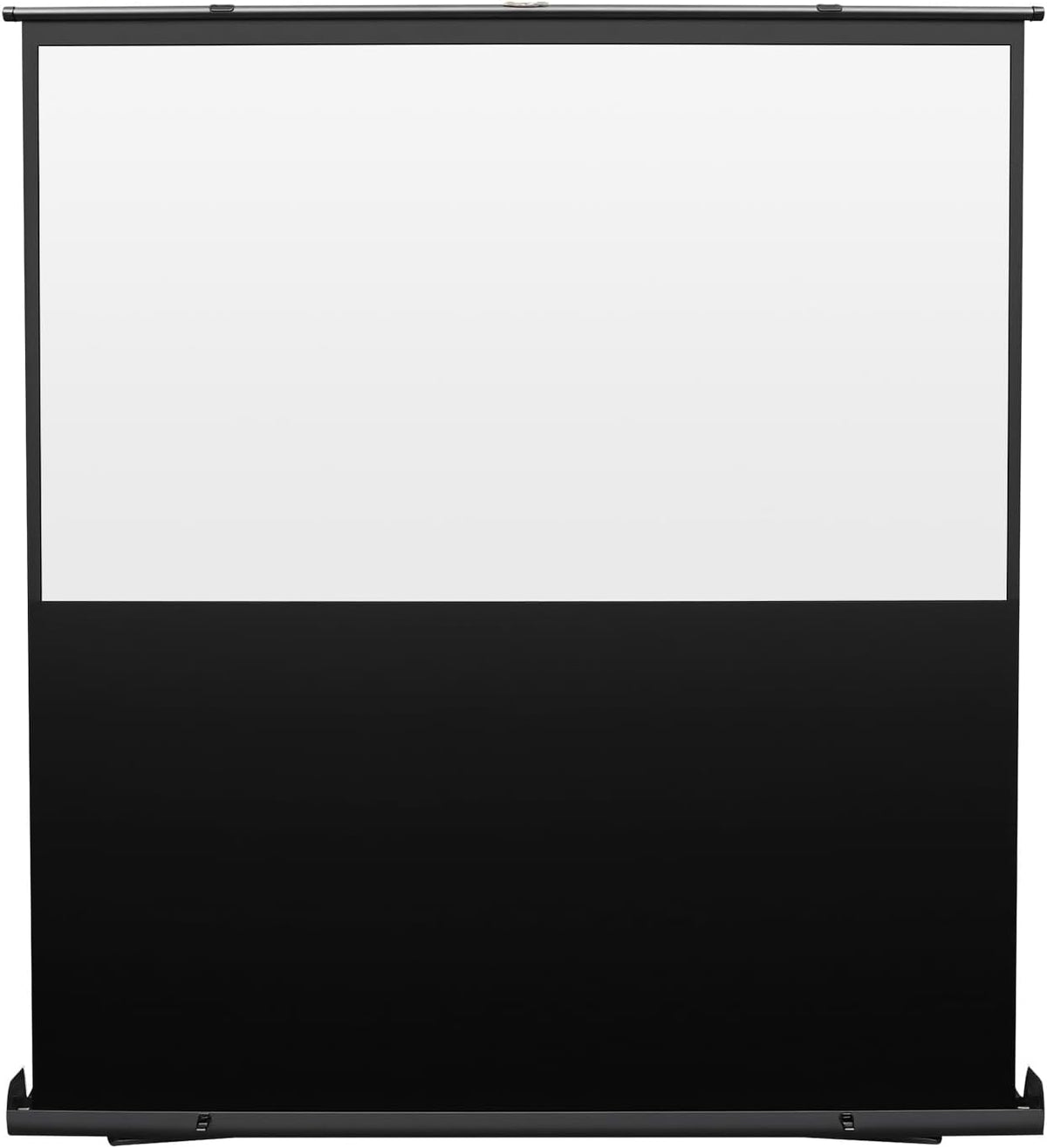 NIGORIY Écran de projection, réglable, verre, 80 pouces, 101, 6 cm, portable