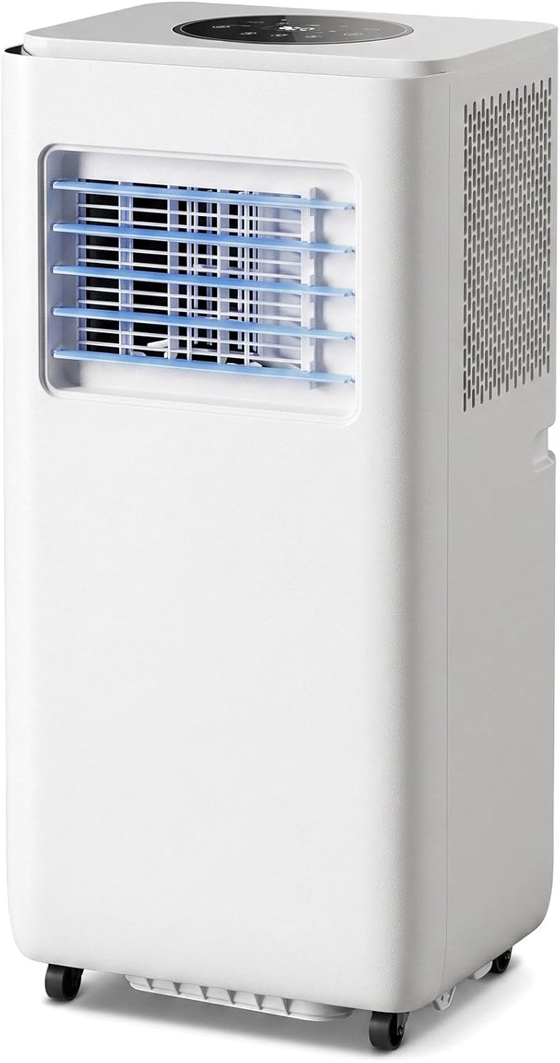 Climatiseur portable JAVPTAV, télécommande, 14000 BTU, ventilateur de refroidissement pour les grandes pièces et l'utilisation à domicil
