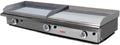 MBH - MAQUINARIA BAR HOSTELERÍA Plaque à frire, 400 × 400 mm, réglable, acier inoxydable, 800 × 400 mm, 1200 × 400 mm, 10 mm, 3 mm