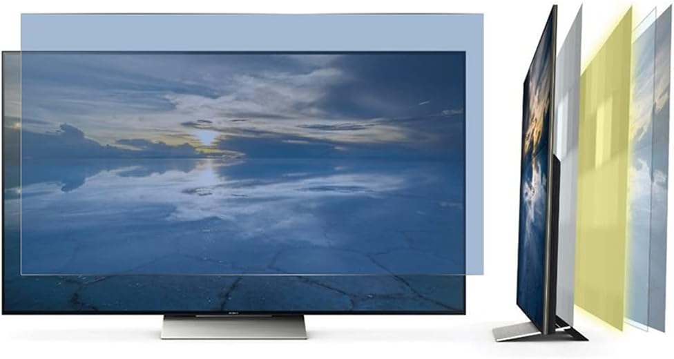Protection d'écran, pour téléviseur HD LCD/LED/OLED et QLED 4K, MuchoWow, 58 pouces, 1269 × 721mm