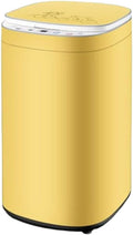 Mini lave-linge, acier inoxydable, idéal pour les voyages, 3 kg, 410 × 455 × 650 mm, 220 V, 1 000 W, capacité 3 kg, 80 °C, 50 Hz, portable, jaune