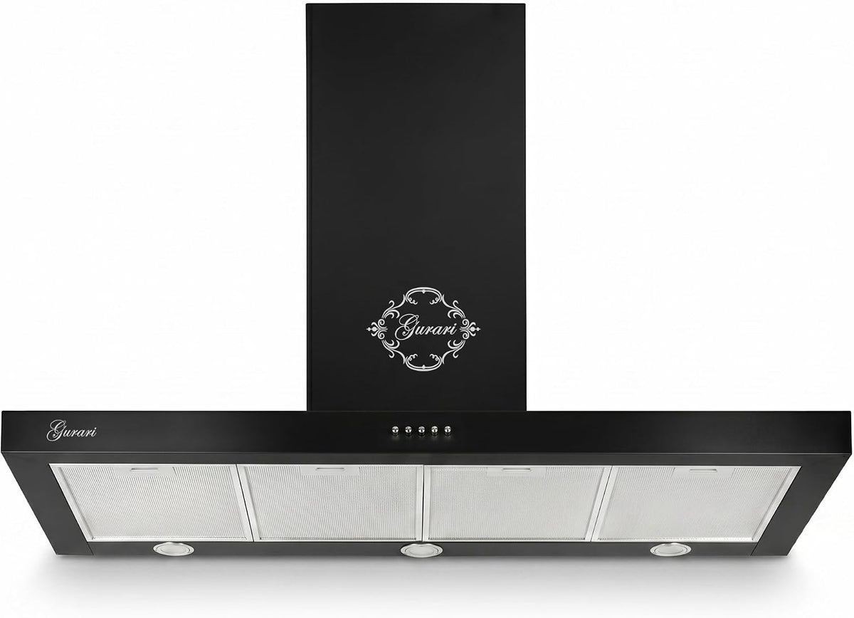 Gurari Hotte aspirante, 120 cm, éclairage LED, 1000 m3/h
