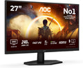 AOC Moniteur PC, 27 Pouce, Q27G42ZE HDR10, 260Hz, 144 Hz, 240 Hz, 260 Hz, 1ms GtG, Noir, G-Sync Compatible