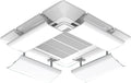 Générique Lot de 4 déflecteurs réglables pour climatiseur, 43 cm, pare-vent rétractable avec tapis isolant