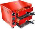 Four à pizza, 12 pouces, réglable, acier inoxydable, XSDAJSD, 1100 W, 300 °C, minuterie, machin