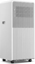 WOMGKDA Climatiseur, Ventilateur Déshumidificateur Télécommande Minuterie 24H Kit Fenêtre Compact Roule, 12000 BTU, 10000 Btu, 16°C