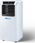 Climatiseur HURUMA 4en1, télécommande, 12000 BTU, 7000 BTU, 65 dB, 16°C, Minuterie 24H et Kit d'Évacuation Fenêtre, Wi-Fi, éclairage LED
