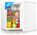FOHERE Mini réfrigérateur, 50 × 45 × 48 cm, Mini bar pour Chambre, réglable, 42 dB, 46L, 1 °C, 10 °C, 15L, Mini Frigo 46L, Thermostat Réglable