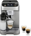Machine à café De'Longhi, mousseur à lait, Argenté