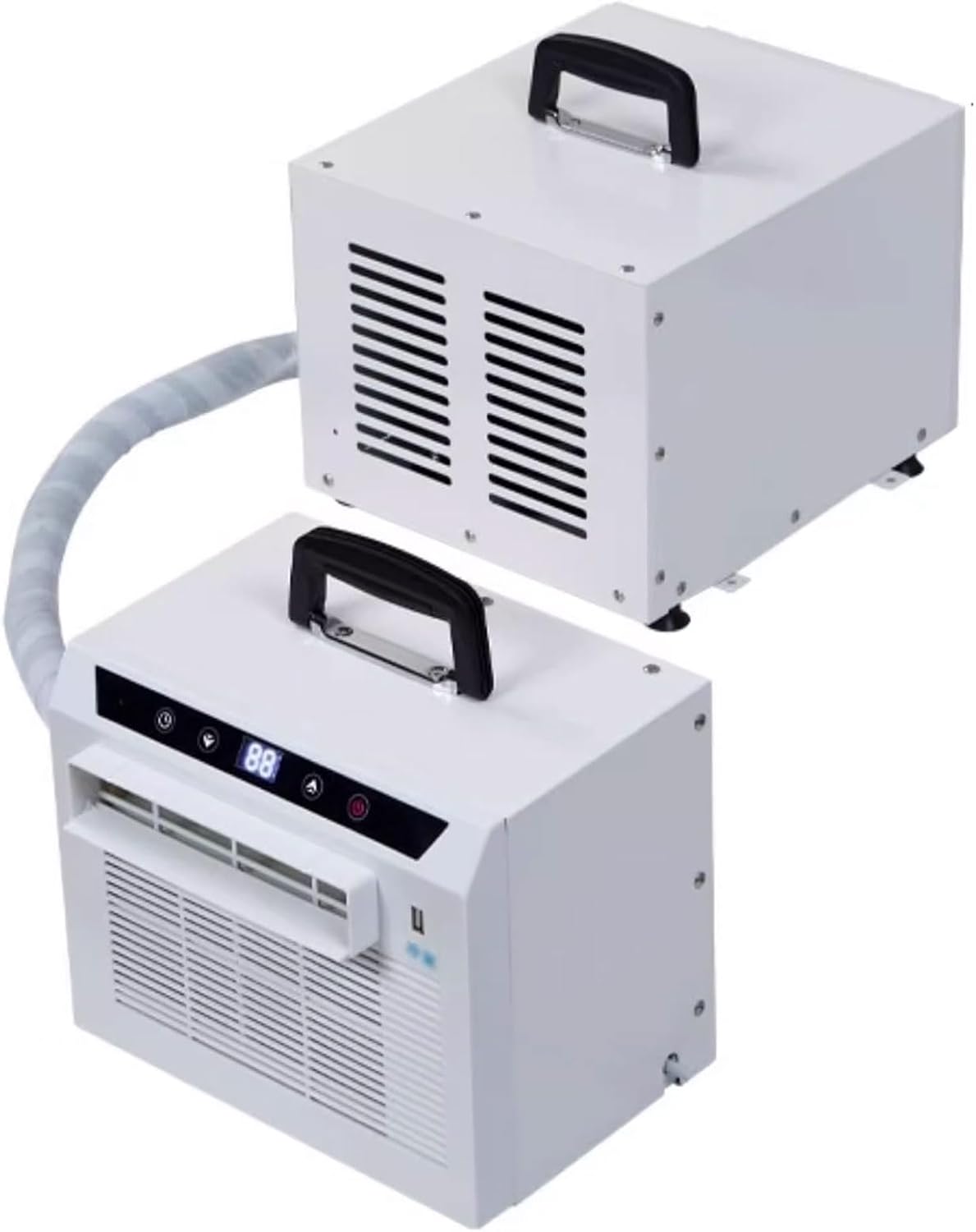Climatiseur, télécommande, 13 000 BTU, design portable pour la maison, minuterie 24 h, commande tactile, écran tactile, le bureau, le camping