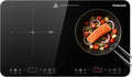 GASLAND IH582BTA Plaque de cuisson, 58 cm, 3500W Plaque à induction mobile avec 2 zones, 10 niveaux, 3500 W, 2000 W, 10 niveaux de température