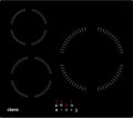 CIARRA AWBBIH3-A Plaque de cuisson, 60 cm, verre, 30 cm, 280 mm, 9 niveaux, 5600w, 3 foyers, Plaque induction 3 feux, encastrable, minuterie