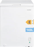 Comfee RCC146WH2EU Congélateur, 38 dB, réglable, 143L, 15°C, Blanc, moteur Inverter