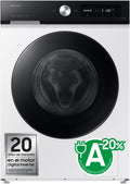 Lave-linge Samsung WW90DB8U95GHU3-9KG, WW90DB8U95GHU3-9KG Classe A Blanc avec SmartThings et Intelligence Artificielle