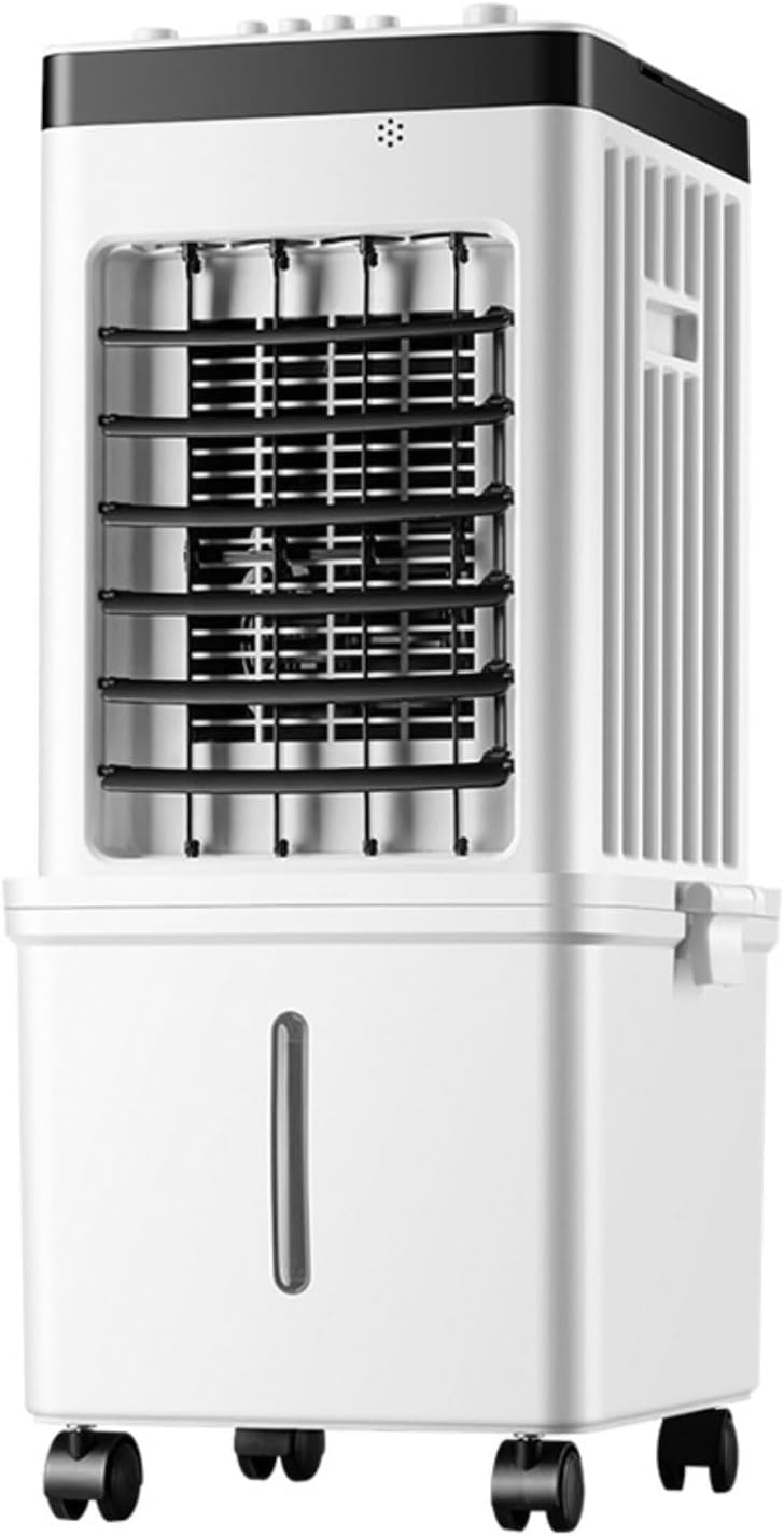 GWFBLID Climatiseur, 3 Modes, télécommande, 15 L, 15L, 75W, 40dB, minuterie, portable, réservoir d'eau