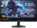 Moniteur PC, 26.7 pouces, HDMI/DP/USB 3.2 Gen1, Alienware, 26.7 pouces Quantom-Dot WQHD, 360Hz, 27 360HZ, 360Hz 0.03Ms affichage, réglable