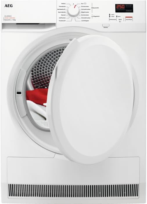 AEG Sèche-linge, 8 kg, TR7C40588, pompe à chaleur