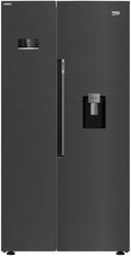 Beko GN163241DXBRN Réfrigérateur, 576 L, No Frost, 364 L, 212 L, 91cm, 576l, éclairage LED, moteur Inverter, pose libre