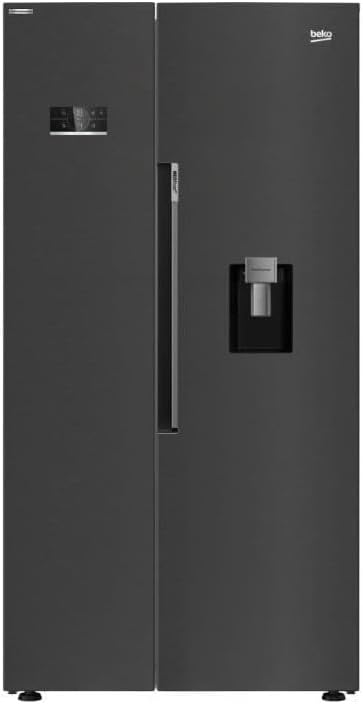 Beko GN163241DXBRN Réfrigérateur, 576 L, No Frost, 364 L, 212 L, 91cm, 576l, éclairage LED, moteur Inverter, pose libre