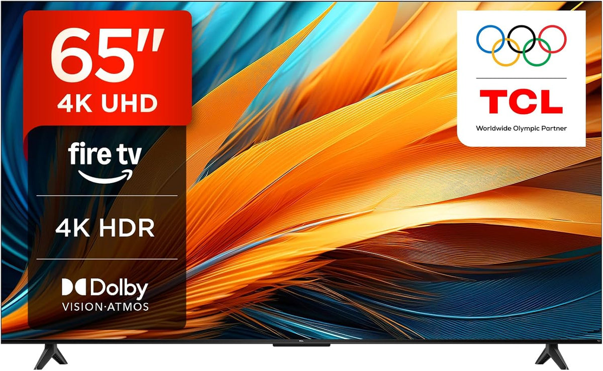 Téléviseur TCL 65PF650 Airplay2, éclairage LED, 65 Pouces, 65PF650 65 Pouces 4K Ultra HD, 4K UHD, HDR 10, Smart LED Fire TV, Dolby Vision