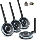 AIMIBO Kit HDMI sans fil 5,8 GHz avec 1 émetteur et 3 récepteurs, 1080p à 60 Hz, latence 0,1 s