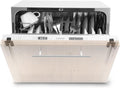Lave-vaisselle compact, 27 cm, verre, KLARSTEIN, 6 MODES, Amazonia 8 Mini Lave-vaisselle A + Blanc Secret, 6 couverts, 6 programmes