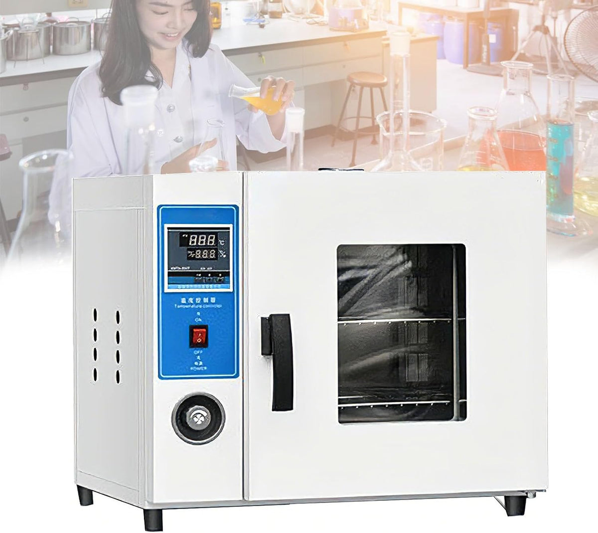 Four, 16L, réglable, pour Applications de Laboratoire 16L, OzcNykt, 50 °C, 300 °C, minuterie