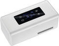 Samnuerly Mini réfrigérateur, 4, 2 V, pour Voiture, Batterie au Lithium x2, 350 ml, 8 °C, 192 × 61 × 30mm, 220 × 100 × 90mm, 30°C, 22°C, 10200mAh