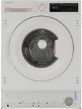 Sharp ES-NIB714BWNA Lave-linge, 1400 tr/min, moteur Inverter, 74 dB, 7kg, 15 programmes, encastrable