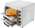 Coniaio Four à pizza, pour restaurant, 3000 W, acier inoxydable, 35, 6 cm, 350 °C, minuterie, boulangerie et restauration