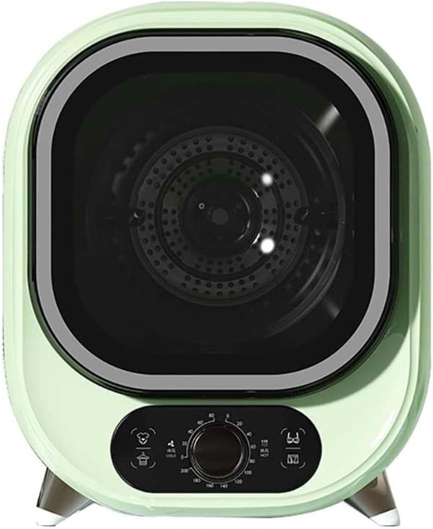 MVXBICIA Sèche-linge, acier inoxydable, 5 kg, 0, 8 kg, 31 × 39 × 38 cm, 450 W, Capacité de charge 0, 8 kg (G), portable