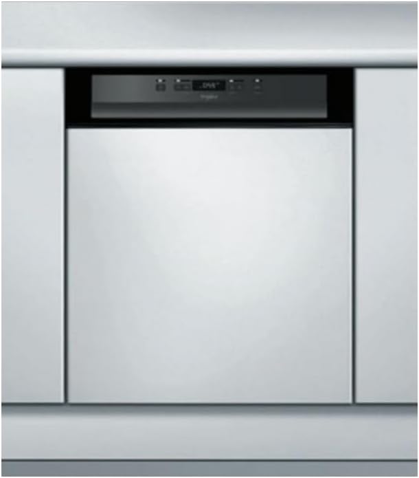Whirlpool 46bd WBC3C26B Lave-vaisselle, 46 dB, réglable, acier inoxydable, 60cm, 14 Couverts, 60°C, 45°C, 55°C, 50°C, 65°C