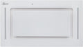 Hotte aspirante Gurari, verre, hotte de plafond 52 cm blanche encastrée avec bloc de ventilation, 217 WH, 3 niveaux, 3 W, 6 W, 150 mm, 47 dB, 68 dB