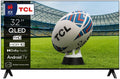 TCL 32S59K Téléviseur, TV LED 32S59K QLED Cadre sans Bord 50 Hz Full HD 80 cm, éclairage LED