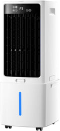 Climatiseur, télécommande, 3 Réglages de Vitesse, Ventilateur Oscillant pour Chambre, Ventilateur sans Fenêtre avec Télécommande, 1-12H, 12L