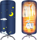 SAMTANGFAI Sèche-linge, camping-car et voyage, sous-vêtements, vêtements de bébé, portable, minuterie, chaussettes et chaussures