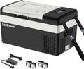 Réfrigérateur, refroidisseur à brancher pour véhicules, 12 V, Setpower, 21 l, 24 V, 240 V, 42 dB, congélateur portable de 21 l, 15, 6 °C, 20 °C