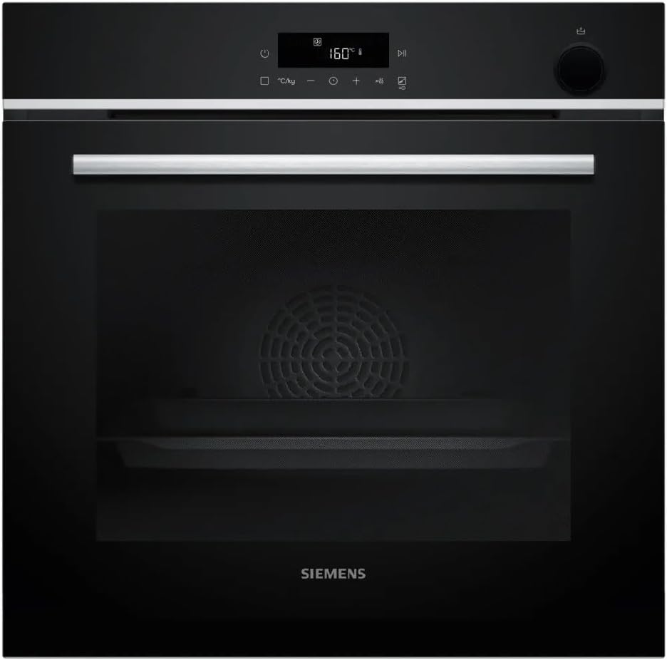 SIEMENS Four encastrable, HR572GBS3, éclairage LED, 3600W, 71L, fonction gril, fonction vapeur
