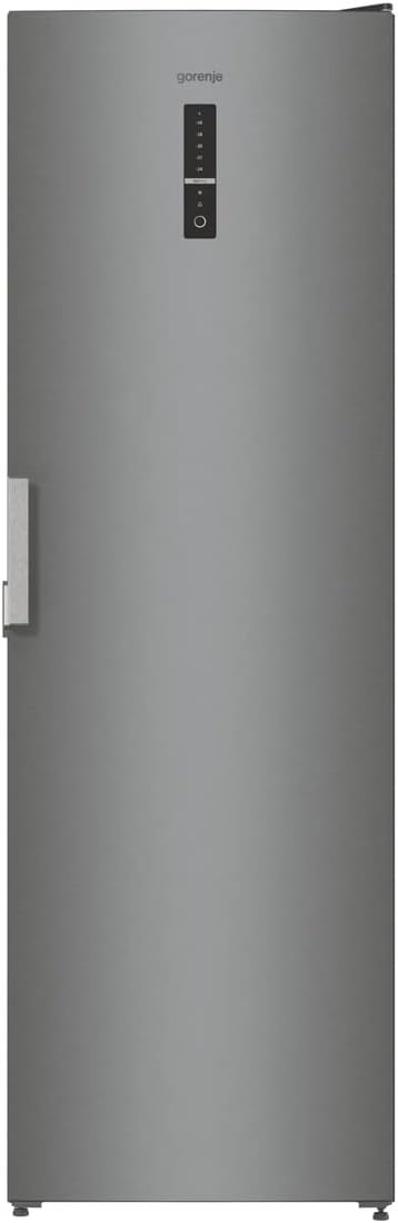 Gorenje FN6192PX Congélateur, 243 L, No Frost, acier inoxydable, 60 × 185 × 64 cm, 185 × 60 × 64 cm, 185 cm, 42 dB, éclairage LED, réglable