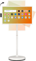 ApoloSign Gen2 Téléviseur tactile portable 32 pouces Full HD Android 16, 128 Go, batterie 15 000 mAh, support à roulettes