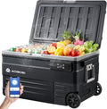 AAOBOSI Glacière, 12/24V DC et 100-240V AC Frigo Camion Pour Voiture, 355 ml, Wi-Fi, 500 ml, 74L, 20°C, 75L, 750ml, 25°C, 12v, 80W