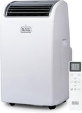 BLACK+DECKER Climatiseur portable, 14, 000 BTU, télécommande, 10, 200 BTU, 10, 000 BTU, 0.8 L, 115V, 60Hz, 52db, Wi-Fi, Blanc